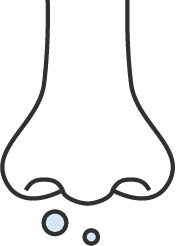 알레르기 비염 아이콘